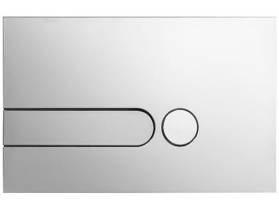 Панель смыва, хром-велюр Jacob Delafon E4326-38R