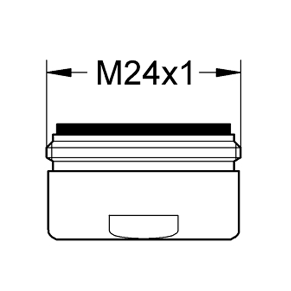 Аэратор с наружней резьбой M24 Grohe 13929000