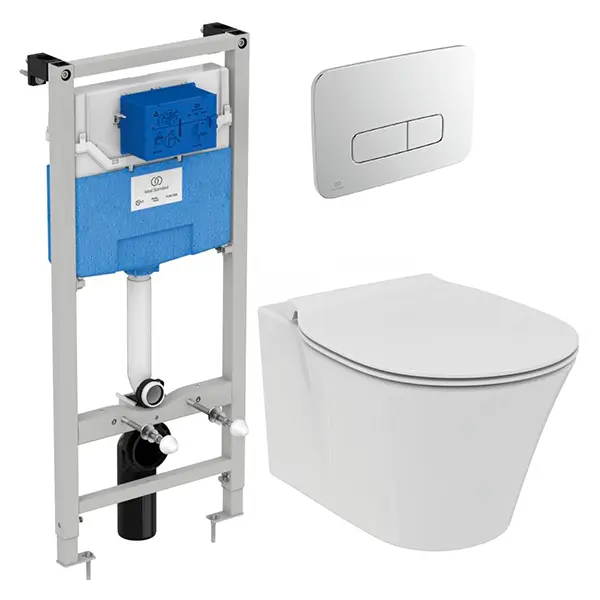 Инсталляция Ideal Standard с унитазом и крышкой