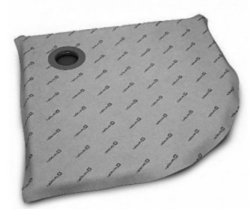 Душевая плита 890x890 с компактным трапом Radaway 5AK0909