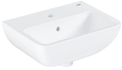 Раковина подвесная 45, с переливом, альпин-белый Grohe BauEdge Ceramic 39806000