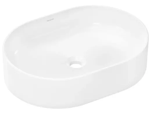 Раковина накладная 55, белая Hansgrohe Xuniva U 60166450
