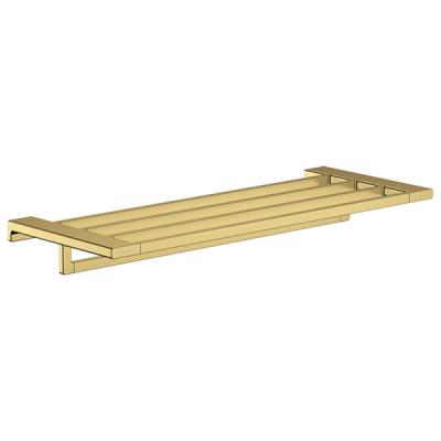 Полка для полотенец 648, с держателем, полированное золото Hansgrohe AddStoris 41751990