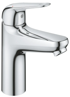 Смеситель для раковины с донным клапаном, размер M, хром Grohe Euroeco 24267001