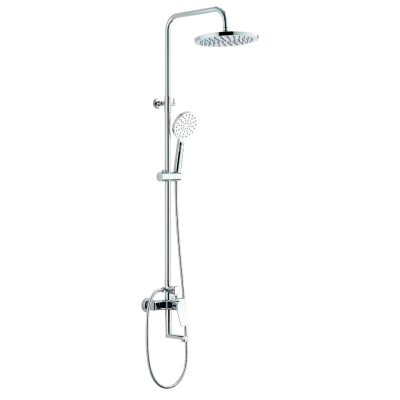 Душевая система со смесителем для ванны, хром ESKO Eiger ST250EG