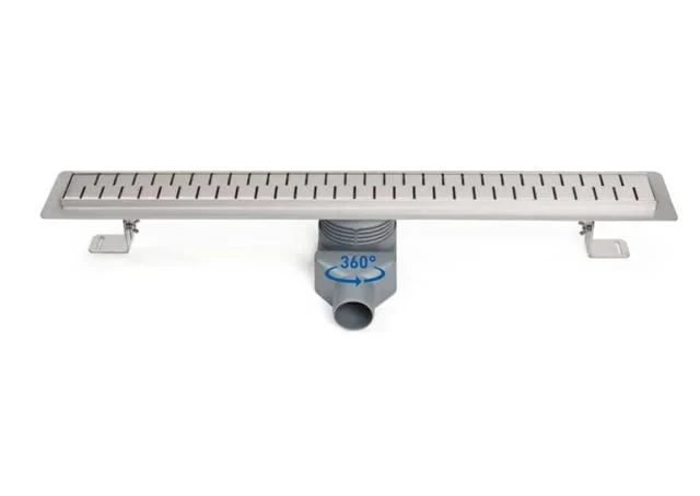 CH N 750M Линейный нержавеющий желоб  с боковым сливомD50, пласт.сифон, 750mm