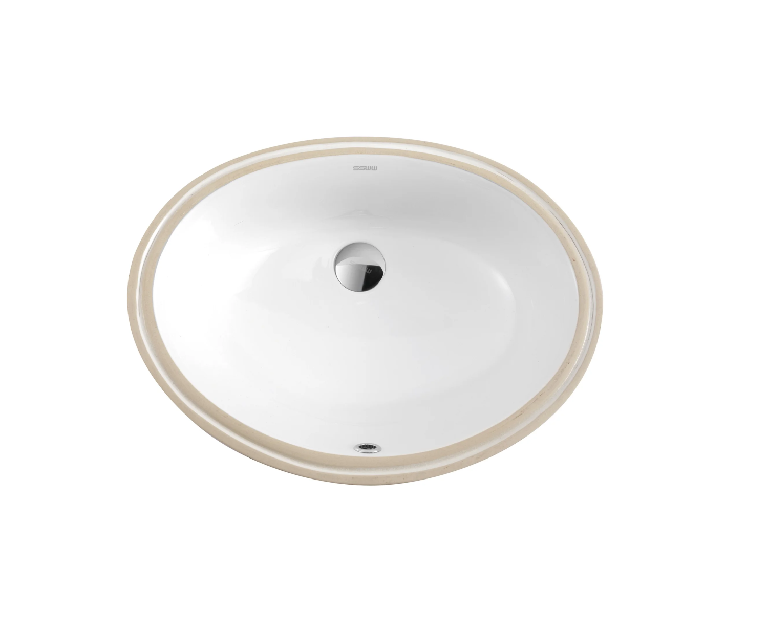 Раковина встраиваемая снизу 56, белая SSWW CL3119