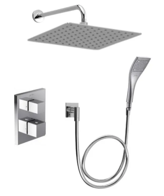 Душевая система с термостатом для душа, встраиваемая, 7в1, хром Jacob Delafon Metro Square K23112403