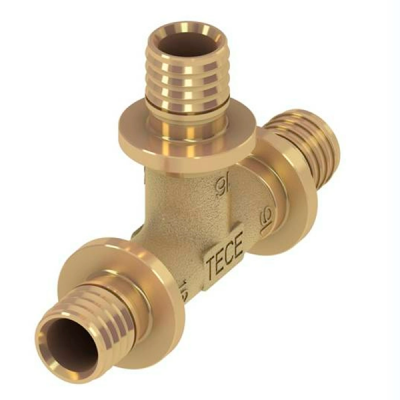 760020 ТЕСЕ Тройник 90*, 20х20х20, латунь