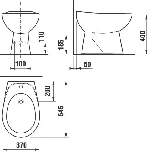 Биде напольное Jika Lyra 8322710000001