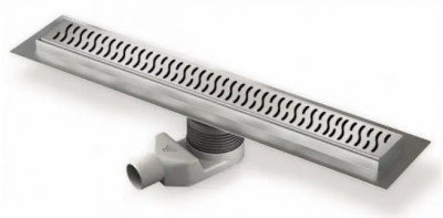 Трап линейный для пола, боковой слив, поворотный сифон MCH CHN650H