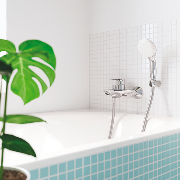 Смеситель для ванны, наружный, хром Grohe BauEdge 23604001