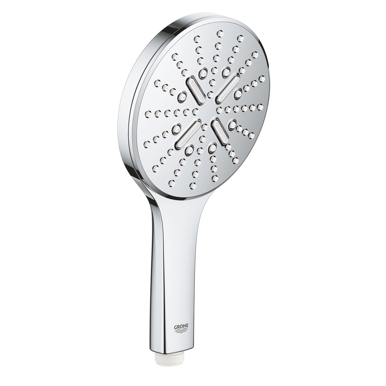 Ручной душ, 3 вида струи, хром Grohe Rainshower SmartActive 130 26574000