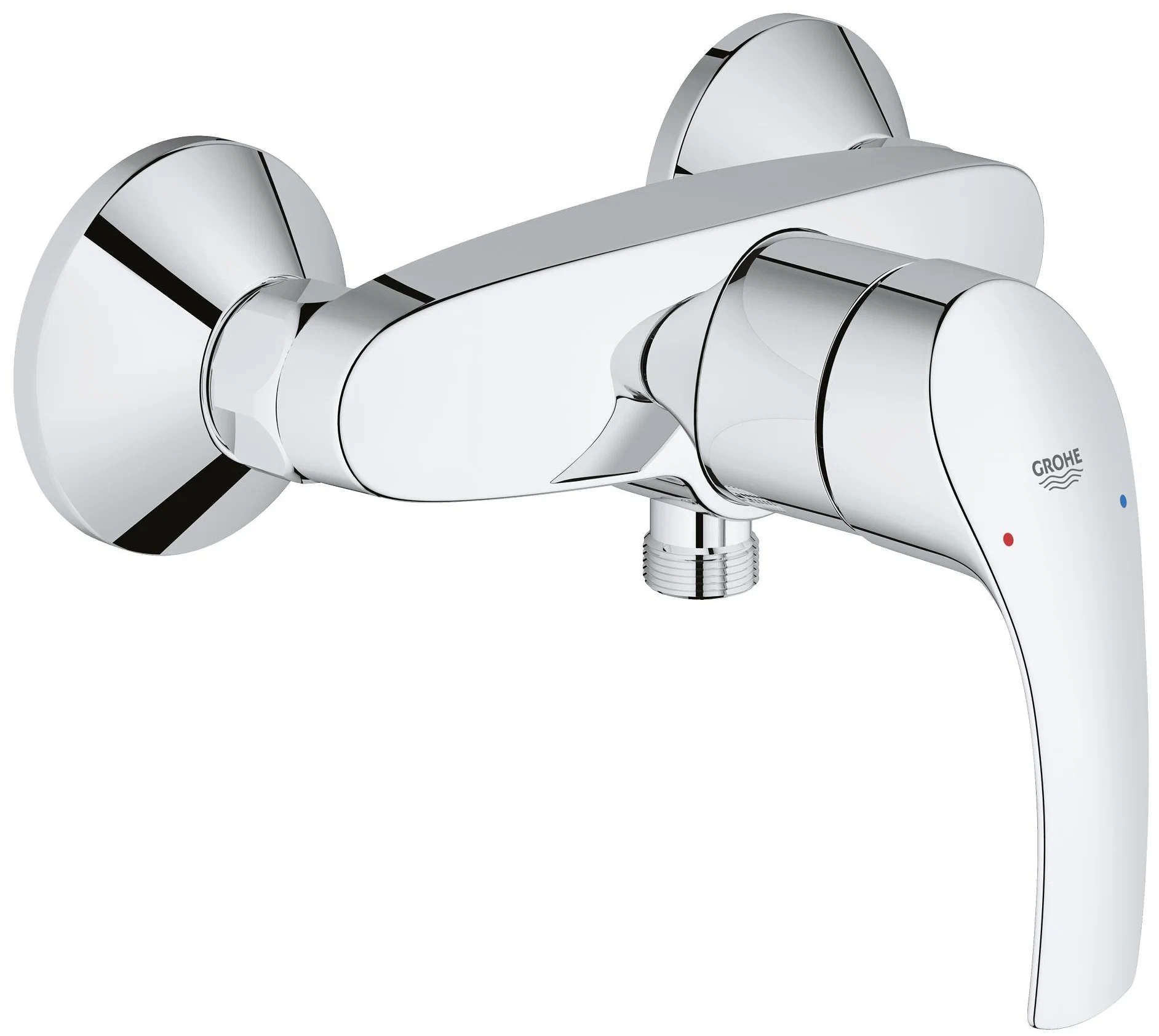 Душевая система 200, со смесителем, хром Grohe New Tempesta 124410