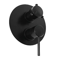 Смеситель для душа, встраиваемый, черный Rav Slezak Seina SE986KCMAT