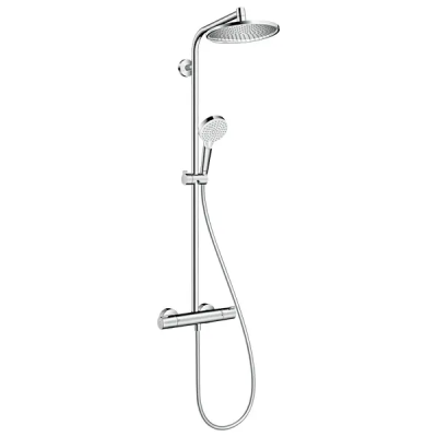 Душевая система hansgrohe Crometta S 240 1jet Showerpipe с термостатом 27267000