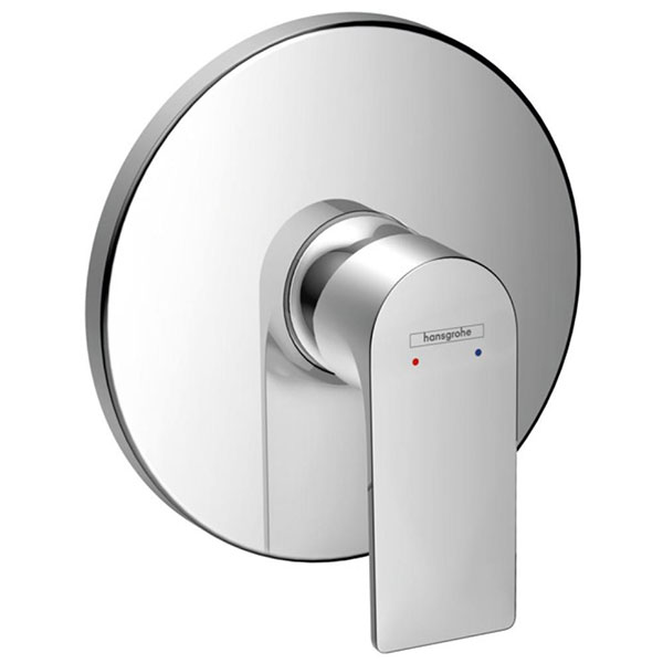 Смеситель для душа, встраиваемый, внешняя часть, хром Hansgrohe Rebris E 72668000