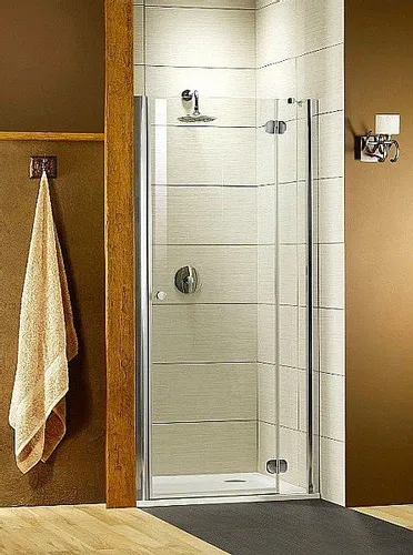 Душевая дверь 1100х1850, правая, графитовое стекло, хром Radaway Torrenta DWJ  32040-01-05N