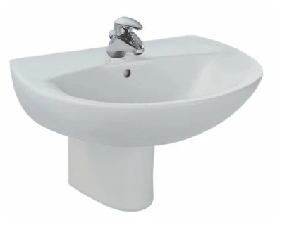 Раковина подвесная 55, белая Jacob Delafon Patio E4158-00