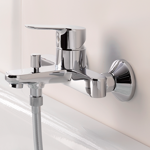 Смеситель для ванны, хром Grohe BauEdge 23334000