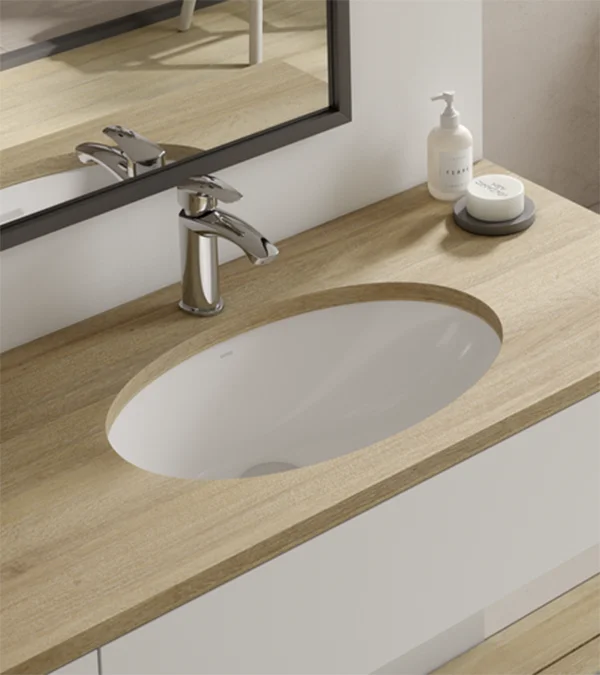 Раковина встраиваемая снизу 60, белый TOTO WU LW1506JUYW/F#W