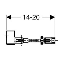Комплект крепления для инсталляций Geberit Duofix 111.835.00.1