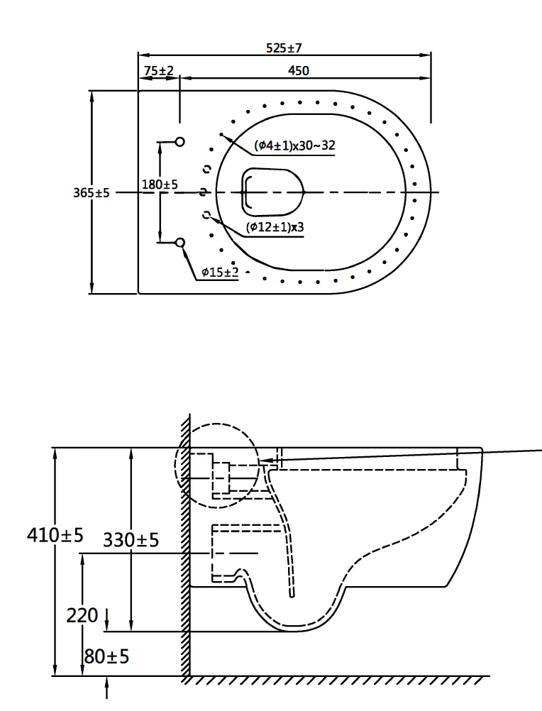 Комплект 4в1: Инсталляция R020467 с панелью смыва, унитаз SSWW CT2076 с крышкой-сиденьем K25051209