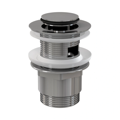 Донный клапан для раковины, малая заглушка Alcaplast Click-Clack A39