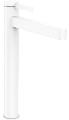 Смеситель для раковины с донным клапаном, белый Hansgrohe Finoris 76070700