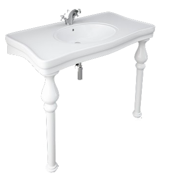 Раковина подвесная 101, белая Deluxe Rak Ceramics DC0101AWHA