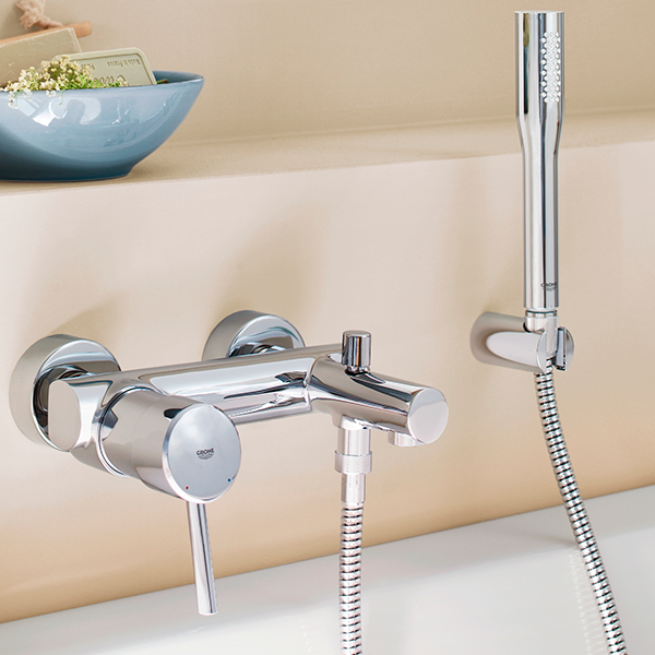 Смеситель для ванны, хром Grohe Concetto 32211001