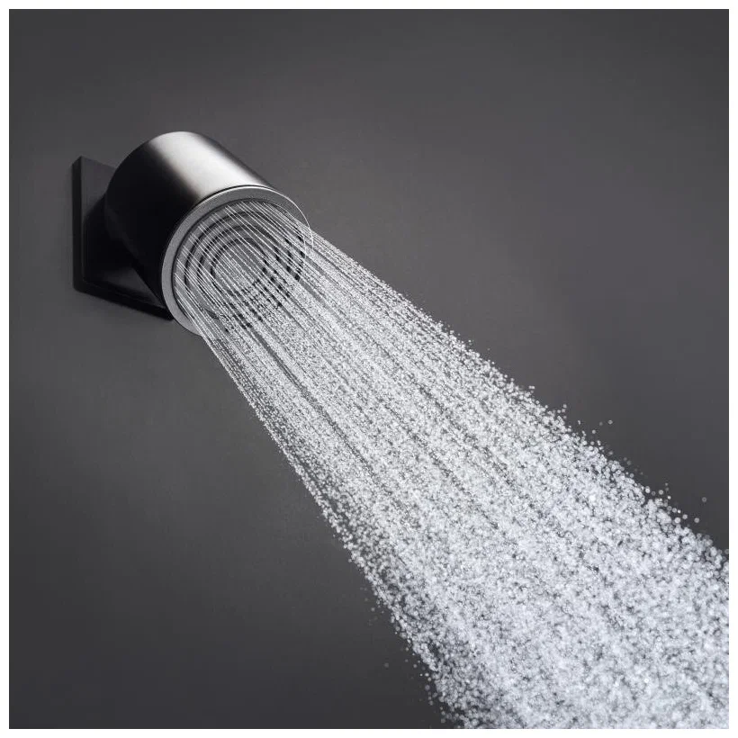 Верхний душ, черный Hansgrohe Pulsify 24130670