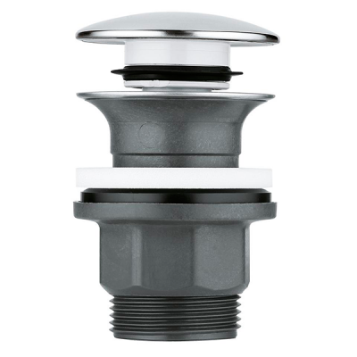 Донный клапан универсальный, нажимной, хром Grohe 40824000