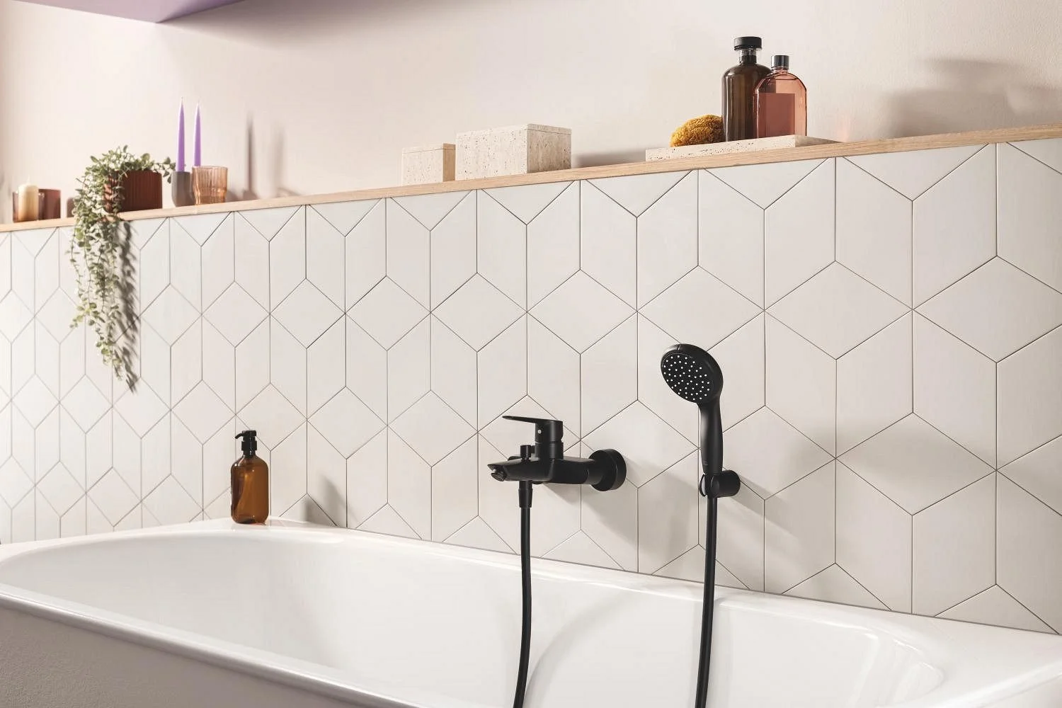 Душевой шланг 1500, черный Grohe VitalioFlex Trend 287412432