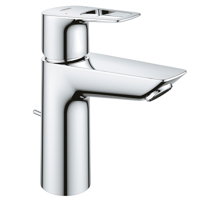 Смеситель для раковины с рычажным донным клапаном, размер M, хром Grohe BauLoop 23762001