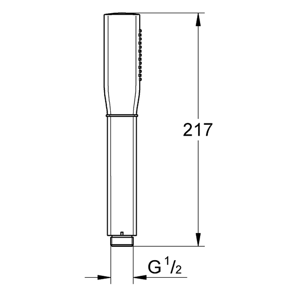 Ручной душ, хром Grohe Grandera Stick 26037000