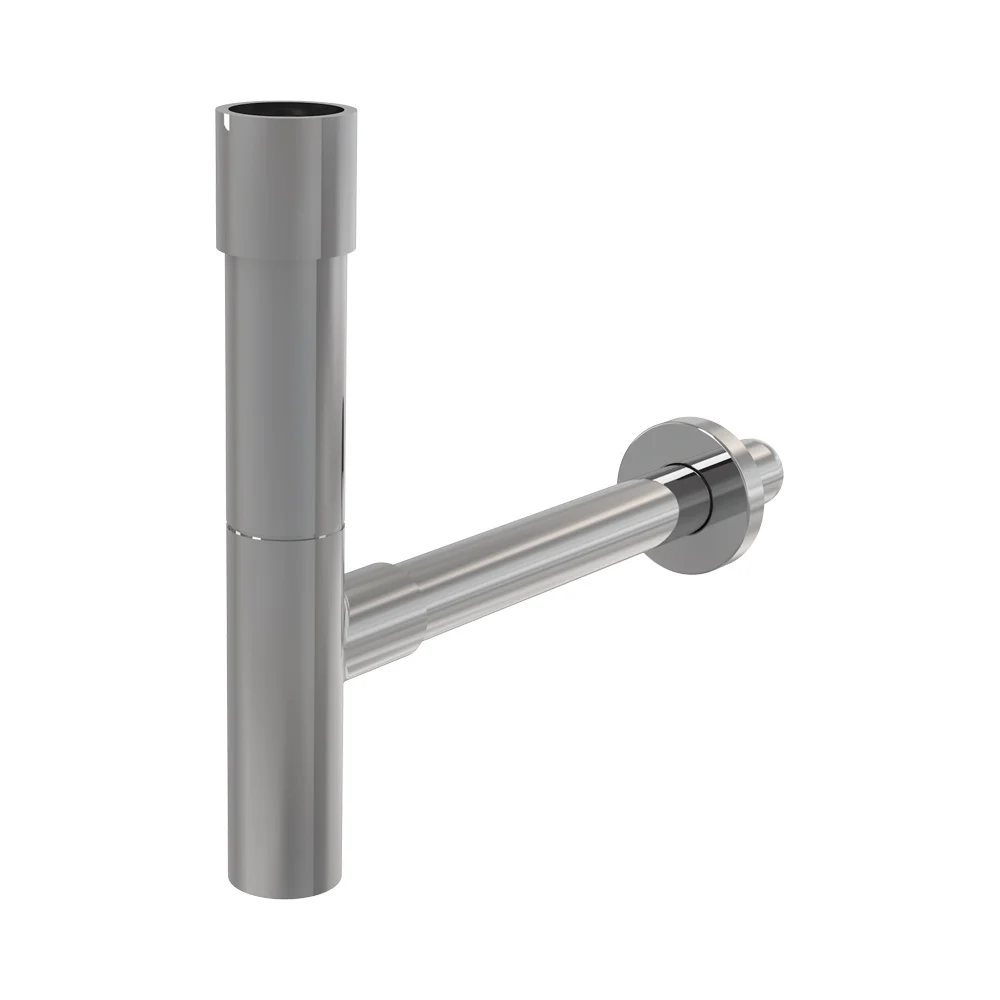 Сифон для раковины d32, хром Alcaplast Design A402