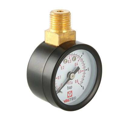 VT.TM40.VC.02 Манометр VT.TM40.VC.02 Dy 40 с верхним подключением, 1/4", 0-6 бар (для редуктора давл