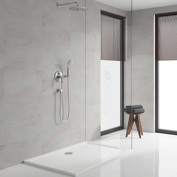 Смеситель для ванны, внешняя часть, хром Grohe Eurodisc Cosmopolitan 19548002