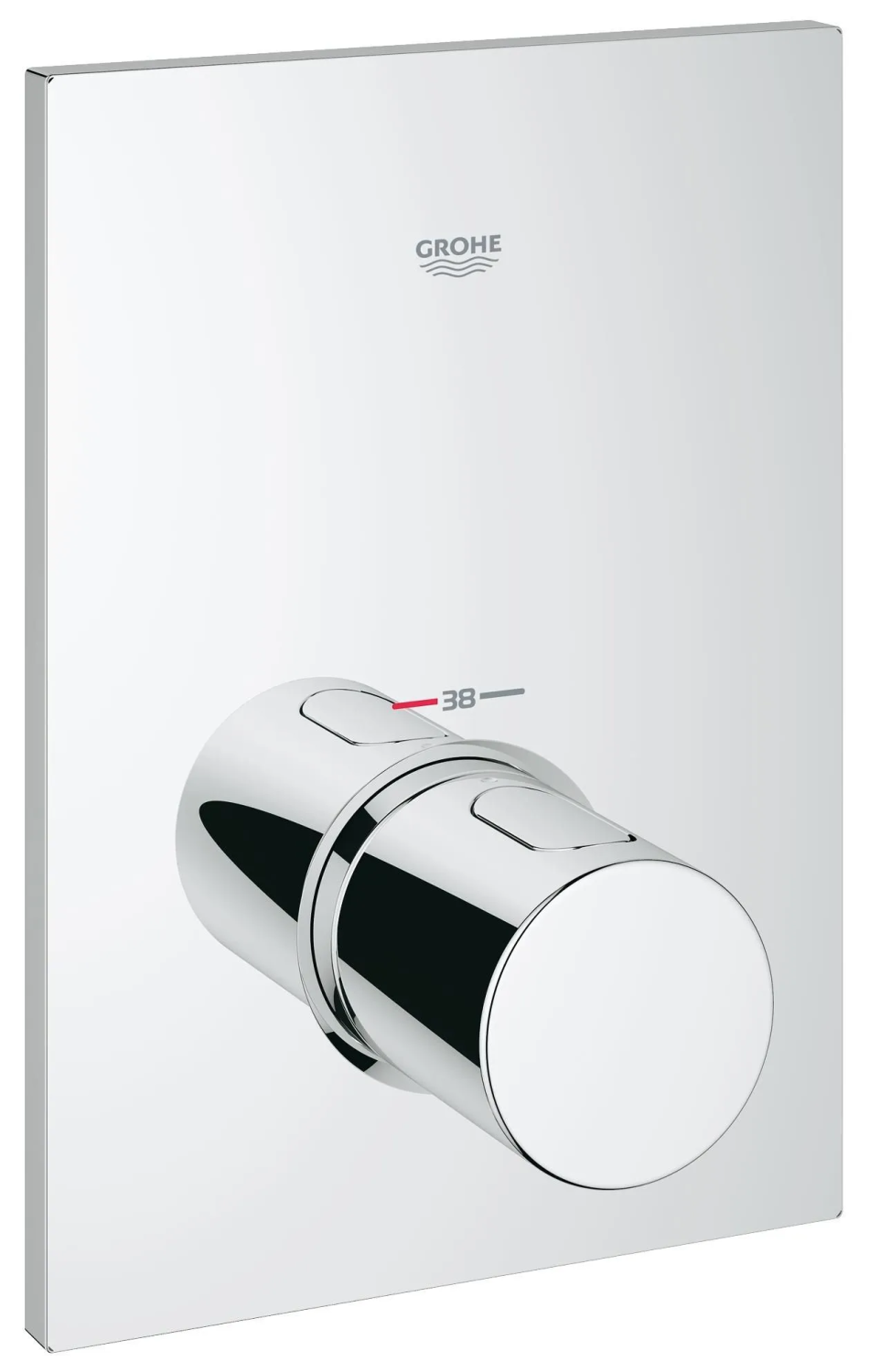 Центральный термостат, внешняя часть, хром Grohe Grohtherm F 27619000