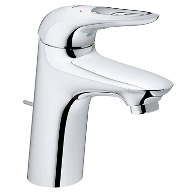 Смеситель для раковины с донным клапаном, хром Grohe Eurostyle S 33558003