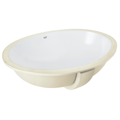 Раковина встраиваемая 55, с переливом, альпин-белый Grohe Bau Ceramic 39423000