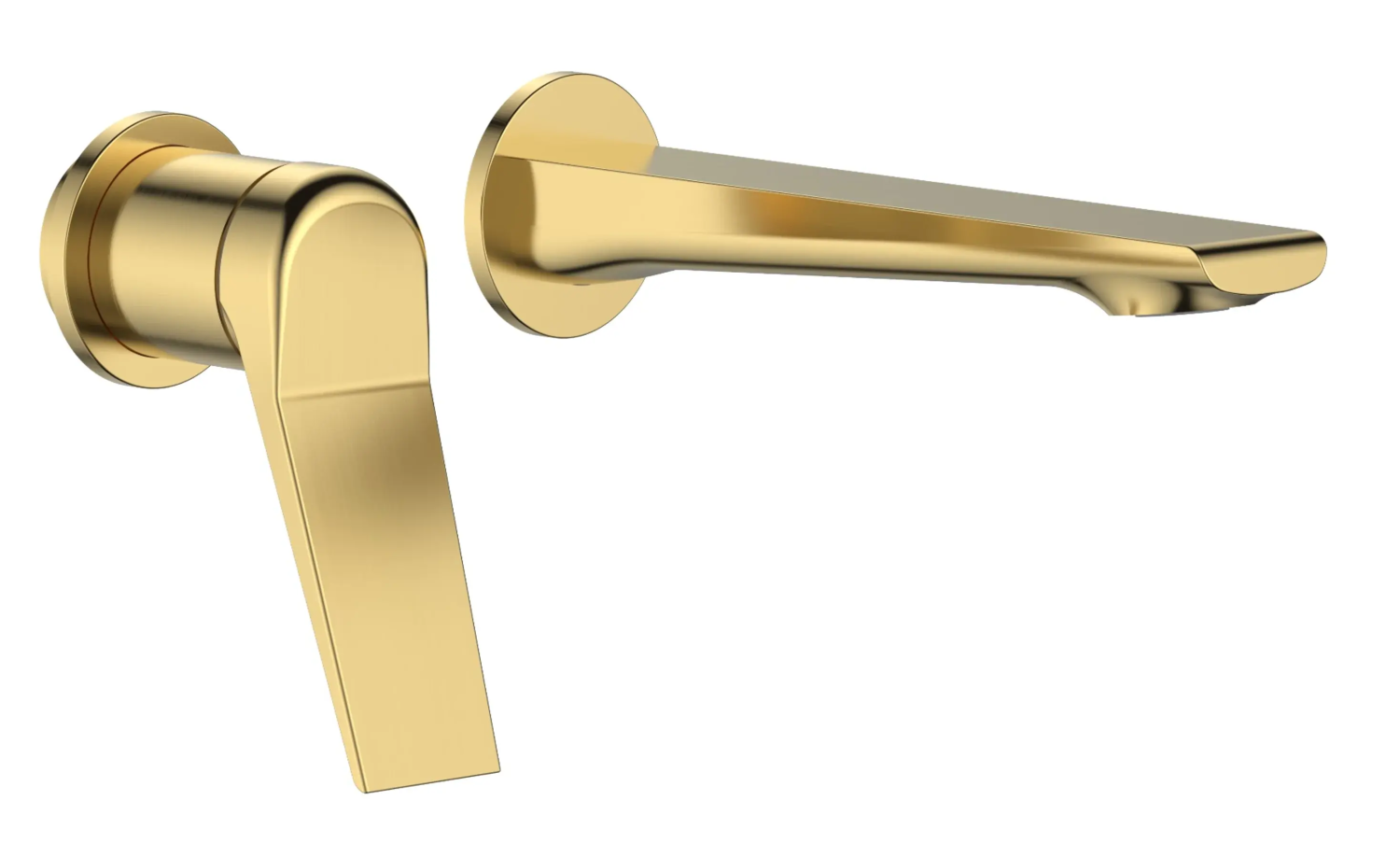 Смеситель для раковины, на 2 отверстия, золото ESKO Shanghai SHA28Gold