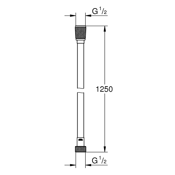 Душевой шланг Grohe Silverflex 26335000