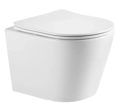 Унитаз подвесной со смывом торнадо и крышкой-сиденьем, белый SSWW WCT3030