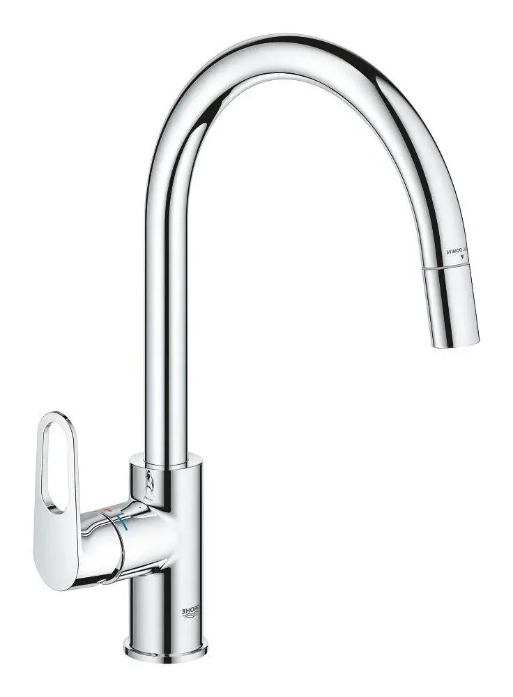 Смеситель для кухни, хром Grohe BauFlow 30549000