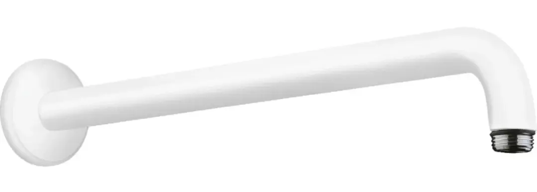 Кронштейн для верхнего душа 389, настенный, белый Hansgrohe 27413700