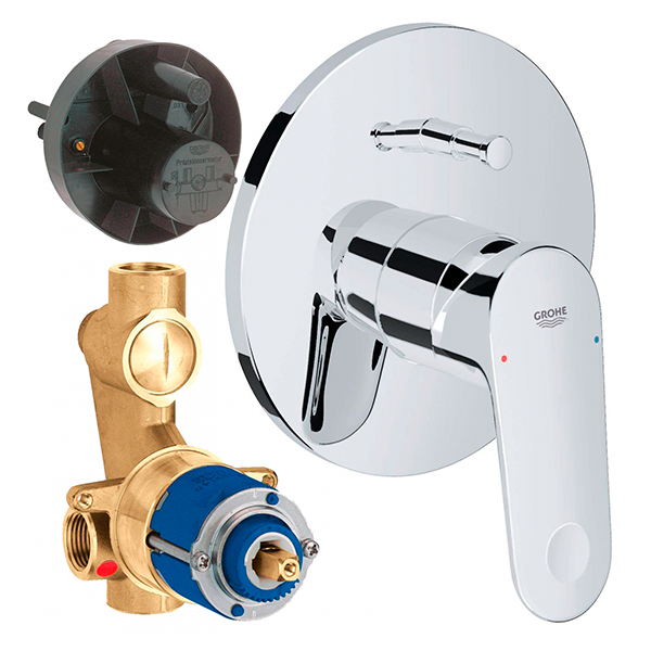Набор для ванны со встроенным механизмом Grohe Europlus 1953602K