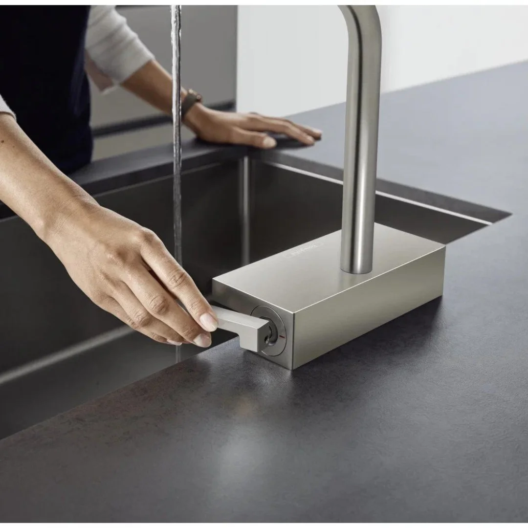 Смеситель для кухни, шлиф.хром Hansgrohe Aquno Select M81 73836800