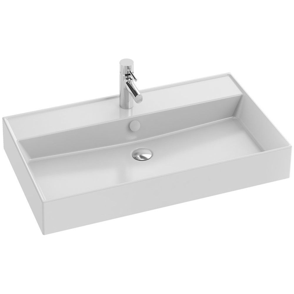 Раковина подвесная 80, белая Jacob Delafon Vivienne EXBI112-00